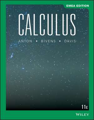 Calculus Eleventh Edition de H Anton