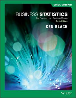 Business Statistics 10th Edition EMEA Edition de K Black