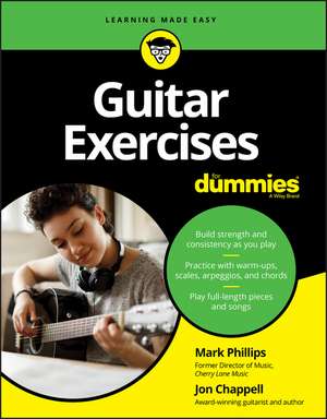 Guitar Exercises For Dummies de M. Phillips