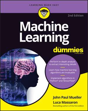 Machine Learning For Dummies de John Paul Mueller