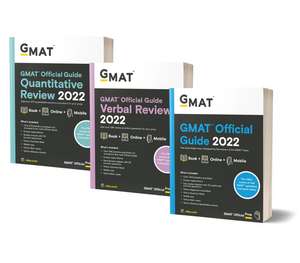 GMAT Official Guide 2022 Bundle: Books + Online Question Bank de GMAC