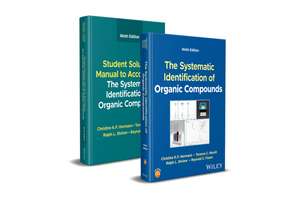 The Systematic Identification of Organic Compounds , Ninth Edition Set de CKF Hermann