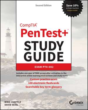 CompTIA PenTest+ Study Guide: Exam PT0–002 de Mike Chapple