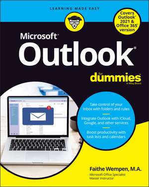 Outlook For Dummies de Faithe Wempen