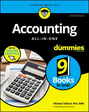 Accounting All–in–One For Dummies (+ Videos and Quizzes Online), 3rd Edition de M Taillard