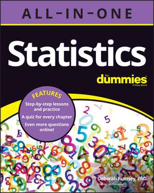 Statistics All–in–One For Dummies (+ Chapter Quizzes Online) de DJ Rumsey