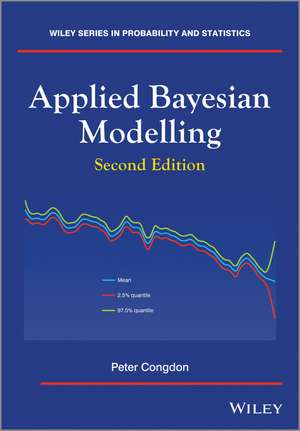 Applied Bayesian Modelling de Peter Congdon