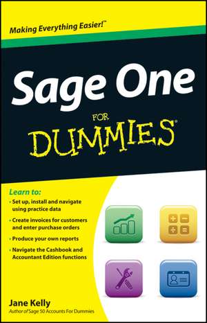 Sage One For Dummies de J. Kelly