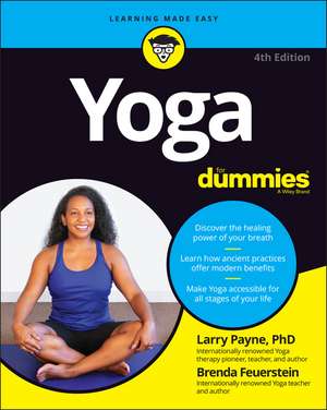 Yoga for Dummies de Larry Payne