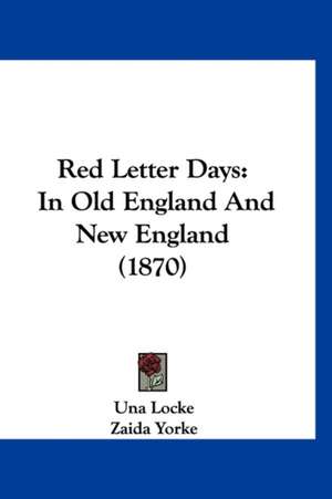 Red Letter Days de Una Locke