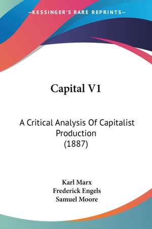 Capital V1 de Karl Marx