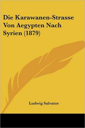 Die Karawanen-Strasse Von Aegypten Nach Syrien (1879) de Ludwig Salvator