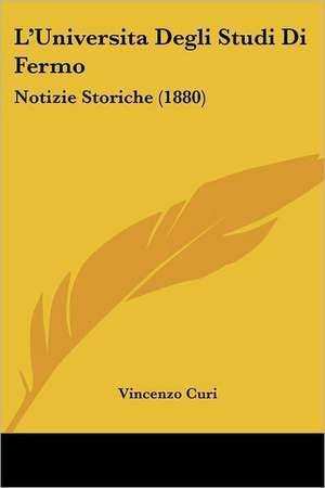 L'Universita Degli Studi Di Fermo de Vincenzo Curi