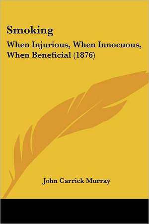 Smoking de John Carrick Murray