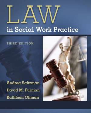 Law in Social Work Practice de Andrea Saltzman