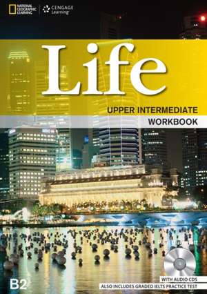 Life Upper Intermediate: Workbook with Key and Audio CD de Helen Stephenson