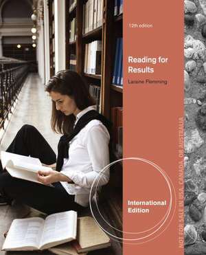 Reading for Results, International Edition de Laraine E. Flemming