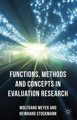 Functions, Methods and Concepts in Evaluation Research de R. Stockmann