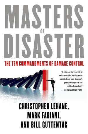 Masters of Disaster de Christopher Lehane