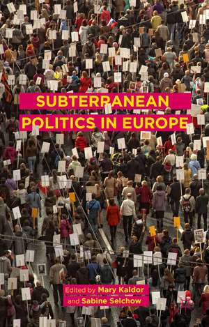 Subterranean Politics in Europe de Mary Kaldor