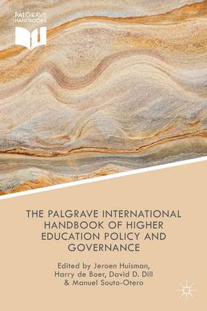 The Palgrave International Handbook of Higher Education Policy and Governance de Jeroen Huisman