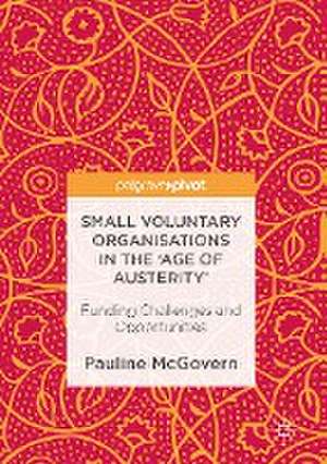 Small Voluntary Organisations in the 'Age of Austerity': Funding Challenges and Opportunities de Pauline McGovern