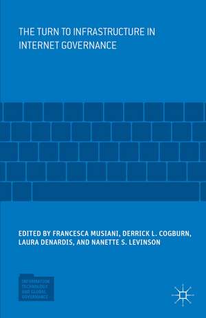 The Turn to Infrastructure in Internet Governance de Francesca Musiani