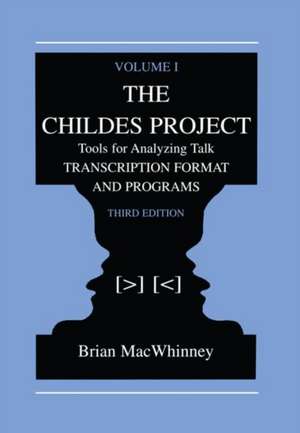 The Childes Project: Transcription Format and Programs de Brian MacWhinney