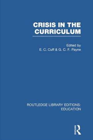 Crisis in the Curriculum de E Cuff