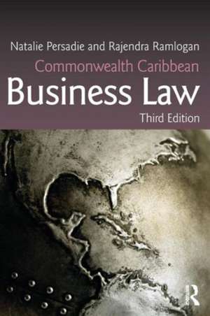 Commonwealth Caribbean Business Law de Natalie Persadie