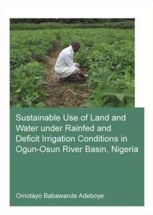 Sustainable Use of Land and Water Under Rainfed and Deficit Irrigation Conditions in Ogun-Osun River Basin, Nigeria de Omotayo Babawande Adeboye