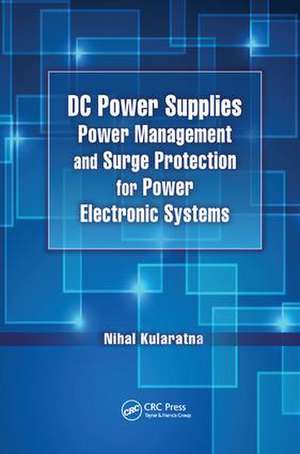 DC Power Supplies: Power Management and Surge Protection for Power Electronic Systems de Nihal Kularatna