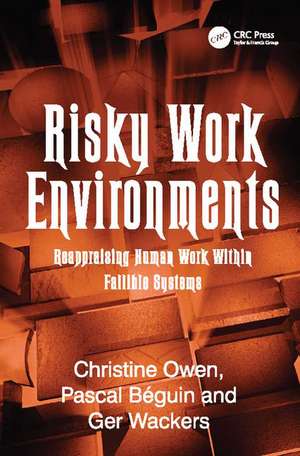 Risky Work Environments: Reappraising Human Work Within Fallible Systems de Pascal Béguin