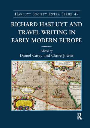 Richard Hakluyt and Travel Writing in Early Modern Europe de Claire Jowitt