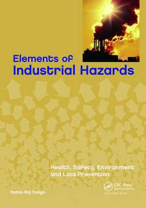 Elements of Industrial Hazards: Health, Safety, Environment and Loss Prevention de Ratan Raj Tatiya