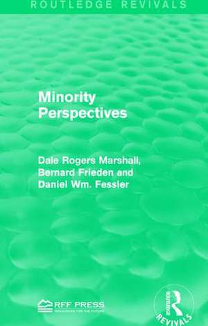 Minority Perspectives de Dale Rogers Marshall