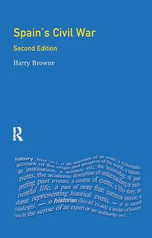 Spain's Civil War de Harry Browne