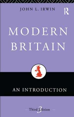 Modern Britain: An Introduction de Sean Glynn