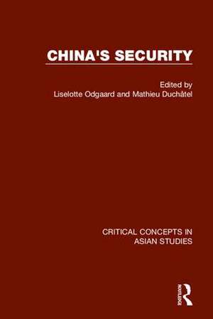 China's Security de Liselotte Odgaard