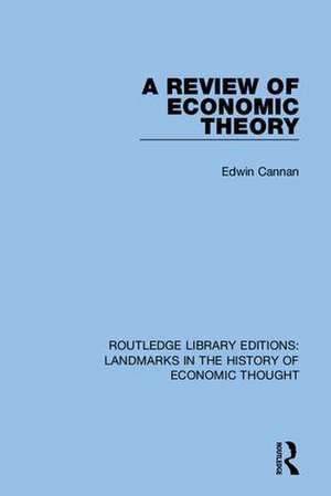 Routledge Library Editions: Landmarks in the History of Economic Thought de Various Authors