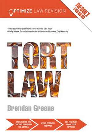 Optimize Tort Law de Brendan Greene