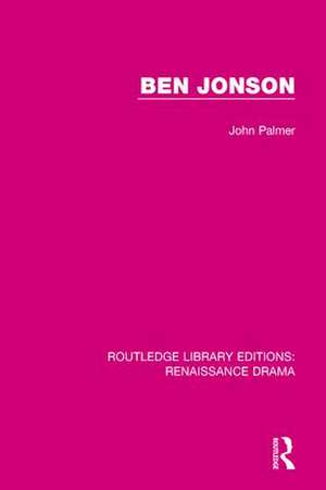 Ben Jonson de John Palmer