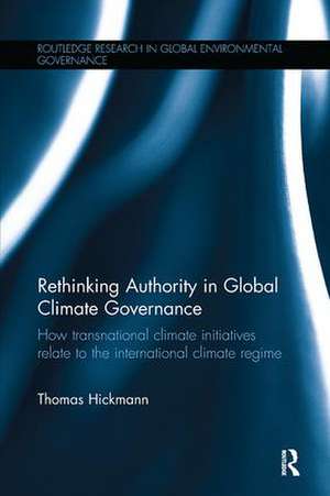 Rethinking Authority in Global Climate Governance: How transnational climate initiatives relate to the international climate regime de Thomas Hickmann