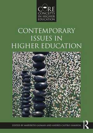 Contemporary Issues in Higher Education de Marybeth Gasman