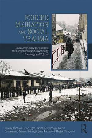 Forced Migration and Social Trauma: Interdisciplinary Perspectives from Psychoanalysis, Psychology, Sociology and Politics de Andreas Hamburger