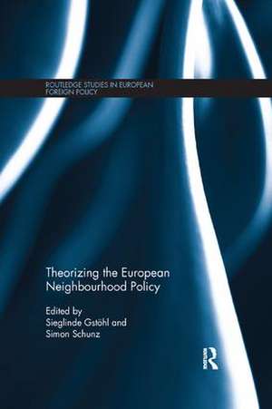 Theorizing the European Neighbourhood Policy de Sieglinde Gstöhl