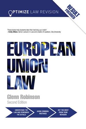 Optimize European Union Law de Glenn Robinson