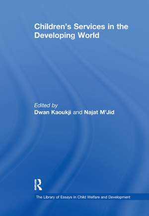 Children's Services in the Developing World de Najat M'Jid