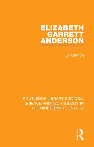 Elizabeth Garrett Anderson de Jo Manton