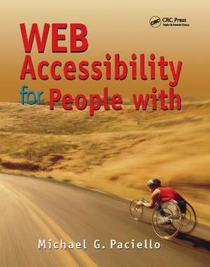 Web Accessibility for People with Disabilities de Mike Paciello